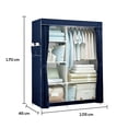 thumbnail image 2 of Closet Organizador de Ropa | Armario Armable | Ropero Portátil Amplio | Acero Inoxidable | Tela Impermeable, 2 of 5
