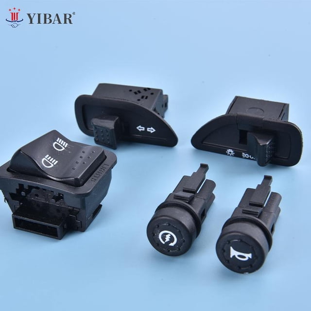Motorcycle Switches Hoon Direction Indicator High Dim Light Electric Start Buttons For Piaggio Zip 50 100 150 Motorcycle Switchas pic1 He Qiyong unisex