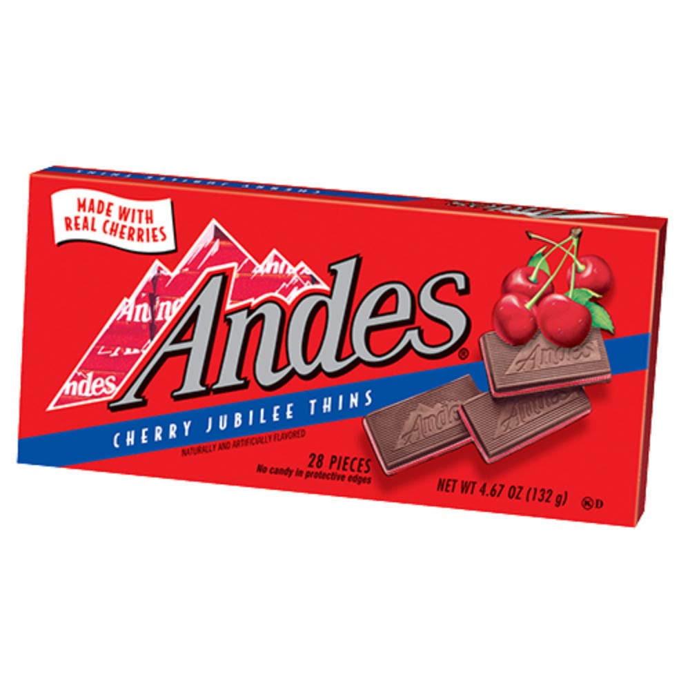 Andes Cherry Jubilee Thins 4.67oz. Box (Case of 12)