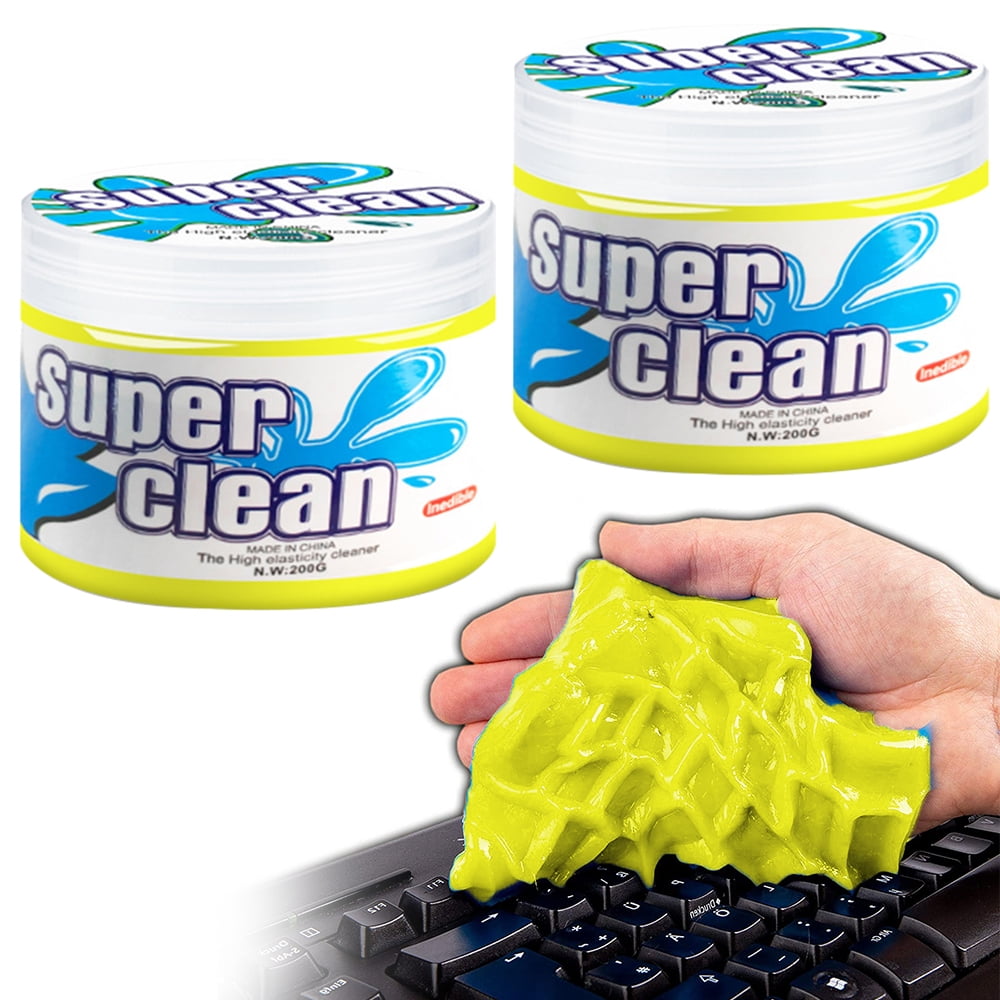 Dust cleaning mud,keyboard cleaner universal sticky slime for cleaning goop  magic dust cleaner gel for laptops,car vents,printers calculators price in  Saudi Arabia,  Saudi Arabia