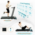 thumbnail image 4 of Ksports 4 in 1 Under the Desk Treadmill - 2.5HP Motor, Bluetooth Enabled, Foldable Desk, and Adjustable Incline, 4 of 13