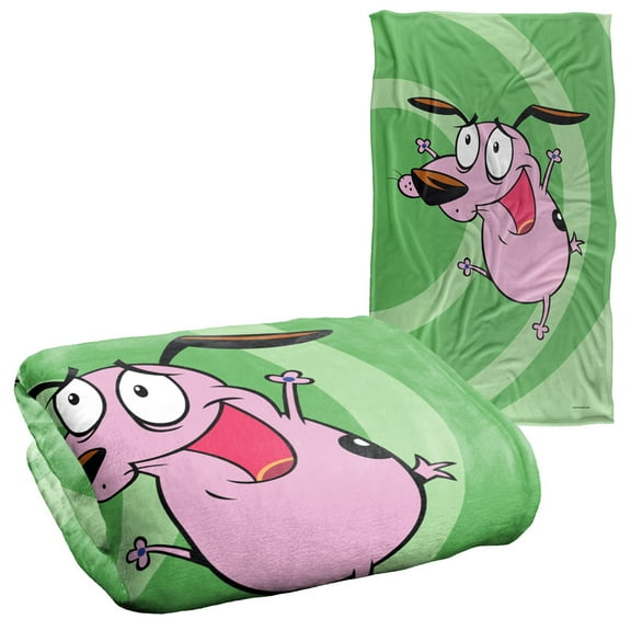 Courage The Cowardly Dog Blanket, 36"x58", Complete Series Cover Silky Touch Super Soft Throw Blanket