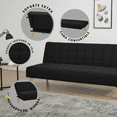 thumbnail image 4 of Sofá Cama Reclinable Convertible en Cama con Tapizado en Tela y Patas de Madera | Sillón Futón Moderno Tapizado en Tela, 4 of 5