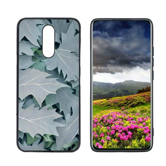 Leaves11 Phone Case, Degined for LG K40 Case Men Women, Flexible Silicone Shockproof Case for LG K40