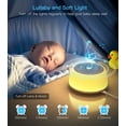 thumbnail image 2 of Máquina de ruido blanco para dormir bebés adultos niños, máquina de sonido con luz nocturna, 16 sonidos relajantes para dormir, enchufable, generador de ruido para dormitorio hogar, 2 of 8
