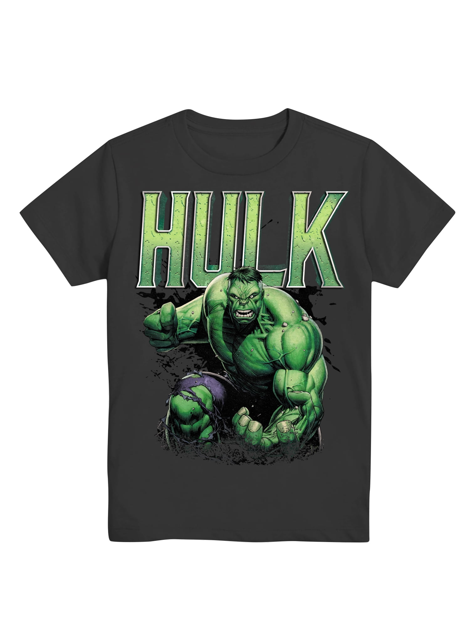 Marvel, Boys' & Big Boys' Graphic T-Shirt, Stone Hulk, Sizes 4-18