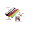 thumbnail image 4 of 166 Tiles American Mahjong Set Black Soft Bag 4 Color Pushers/Racks Easy Carry Western Mahjongg, 4 of 8