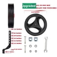 thumbnail image 4 of Bangcool 1 Paire de Roues Stabilisatrices pour Vélo Stabilisateur Réglable pour Vélo 12-20 Pouces, 4 of 7