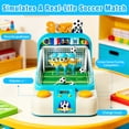 thumbnail image 4 of Kids Desktop Soccer Game Machine with Moving Goalkeeper, Scoreboard & Sounds – Interactive Football Toy for Boys & Girls Ages 3+（BLUE）, 4 of 9