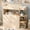 Oak-2 Doors, variant on Linor Baby Changing Table Dresser with 3 Drawers and 3 Storage Shelves, Can be Used as a Baby Dresser with Changing Table Top, a Baby Changing Station, a Wood Diaper Changing Station (White)