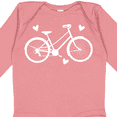 thumbnail image 4 of Inktastic Bicycle Cycling Bike Lover Girls Long Sleeve Baby Bodysuit, 4 of 5