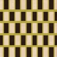 thumbnail image 1 of Ahgly Company Machine Washable Indoor Square Transitional Mustard Yellow Area Rugs, 4' Square, 1 of 7