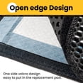 thumbnail image 4 of Conlun Cat Litter Mat - 34"x26" Honeycomb Double Layer, Urine Waterproof, and Easy to Clean, 4 of 10