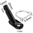 thumbnail image 2 of BRILLAR Adaptador de enganche para remolque de bicicleta: práctico accesorio de acoplador para niños, mascotas y carga, 2 of 5