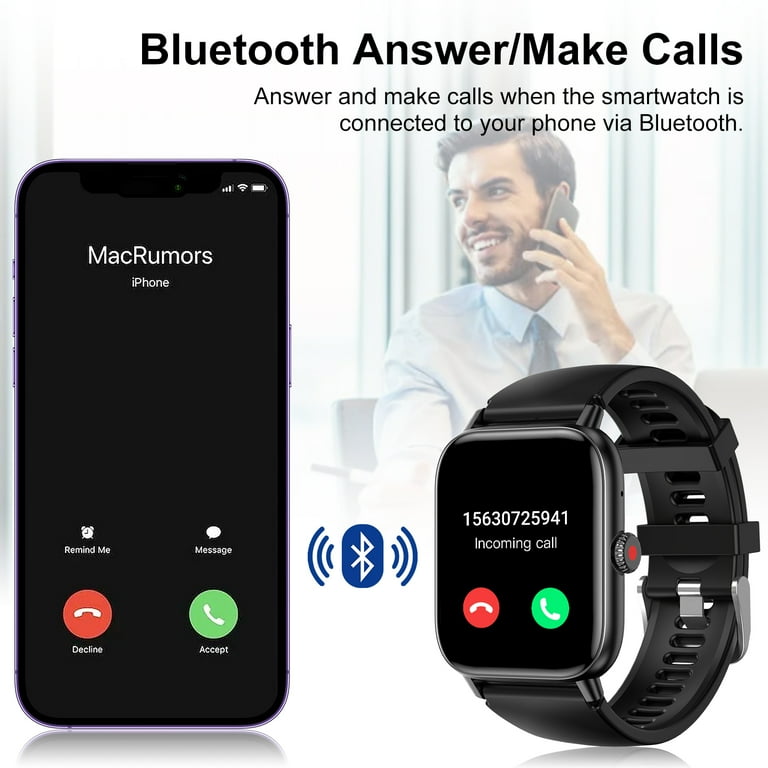 Can an android smartwatch work with iphone new arrivals