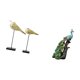 thumbnail image 5 of Estatuas de pájaros, figuras de animales de madera, adornos de escritorio, estatua de , decoración para el hogar, madera y resina, ideal para, 5 of 8