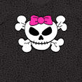 thumbnail image 4 of Inktastic Skull with Bow Women's Plus Size T-Shirt, 4 of 5