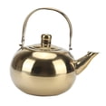 thumbnail image 1 of yuksok Coffee Pot Gifts Campfire Cook Pot Spout with Lid Stainless Steel Tea Kettle 1L, 1 of 9