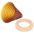 thumbnail image 4 of Coffee Filter Reusable Coffee Pot Dripper Durable Safe Coffee Pot Funnel For Cafe Marron, 4 of 8