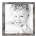thumbnail image 2 of ArtToFrames 19" x 20" Winter White Barnwood 1.5 Inch Picture Frame, 19x20 inch Brown MDF Poster Frame (WOM-4661), 2 Pack, 2 of 7