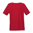 thumbnail image 3 of Playera George para Dama Color Rojo Talla G, 3 of 4