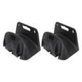 thumbnail image 1 of FESTFENDS 2Pcs Outdoor Black Garden Hose Hanger Plastic Wall Mounted Storage Rack, 1 of 8