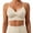 z1 White, variant on iHPH7 Low Back Bra V Neck Backless Bras for Women Padded Bralette Push Up Seamless Wire-free Bra Convertible Straps Beige L