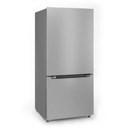 Midea 18.7-Cu. Ft. Bottom Mount Refrigerator, Stainless Steel, MRB19B7AST