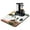 Boho Style-269, variant on Washable Rubber Boho Style Vintage Floral Dish Drying Mats for Kitchen Counter Home Large Coffee Bar Pad Accessories and Decor for Utensils Stemware 17''x31.5''