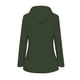 thumbnail image 3 of Pntutb, chaqueta de lluvia sólida para mujer, chubasquero impermeable con capucha para exteriores, chaquetas a prueba de viento, prendas de vestir sólidas, liquidación Pntutb Pntutb-5318, 3 of 4