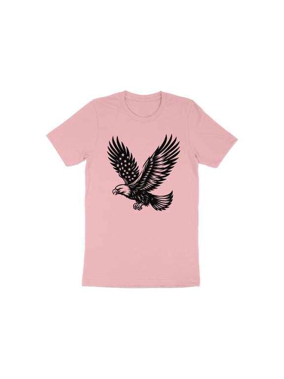 Flying Bald American Eagle Bird 4th of July Patriotic Gift T-Shirt Bald Eagle Bird Wildlife Birthday Holiday Presents Men Women Kids Tshirt