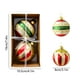 thumbnail image 2 of Ornamentos de Vidrio Brillante, Bolas Colgantes para Árbol y Ventana, Decoración Festiva de Navidad, 2 Paquetes de Orbes de Estrella, Ornaments de Cristal de Cristal, Adornos Navideños de, 2 of 9