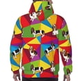 thumbnail image 5 of Hoodies for Men - Beagle Dog colorful Long Sleeve Comfrt Men'S Fashion Hoodies & Sweatshirts, Sweatshirts for Men Hoodies Pullover Clothing Clothes with Pouch, 5 of 7