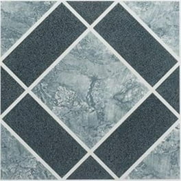 Achim Portfolio Midnight Marble 12-in x 12-in Peel and Stick Vinyl Tile Flooring (9-sq ft) Achim Portfolio Midnight Marble 12-in x 12-in Peel and Stick Vinyl Tile Flooring (9-sq ft)
