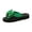 Green, variant on Women’s Bow Knot Platform Flip Flops, Cute Decorative Wedge Thong Sandals, Non-Slip Summer Beach Slippers for Casual & Vacation Use