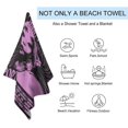 thumbnail image 3 of Melanie Martinez Beach Towel Microfiber Soft Absorbent Quick-Dry Bath Towel 130x80cm for Bathroom Shower Guests Pool Swimming Camp Holiday Gym for Kid Adult, 3 of 8