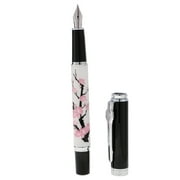 Jinhao Refillable Fountain Pen Flower Pattern Writing Pen Calligraphy Gift Child