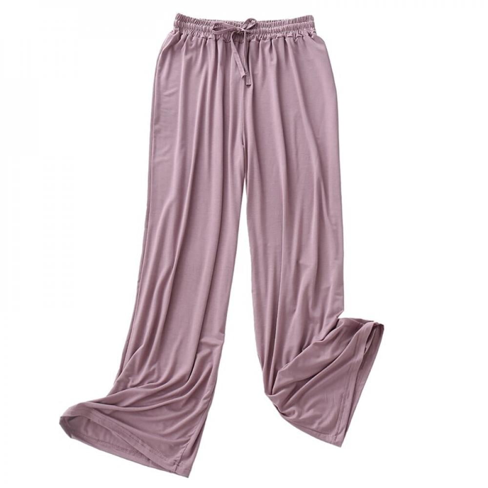 Women's Yoga Lounge Pants Comfy Modal Pajama Pants Casual Stretch Pant