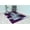 Purple/Grey, variant on Premium 3D Hand Carved Modern 8X10 8X11 Rug Contemporary 327 Turquoise Blue