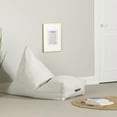 thumbnail image 2 of South Shore Kodali, Scandinavian Living Room's Bean Bag Chair, Light Gray, 2 of 16