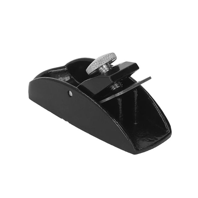Mini Cepilladora de Madera Acero Al Carbono Profundidad de Corte Manual Carpintería Ajustable Chaflán Manual Herramientas de Carpintero Negro ANGGREK Otros