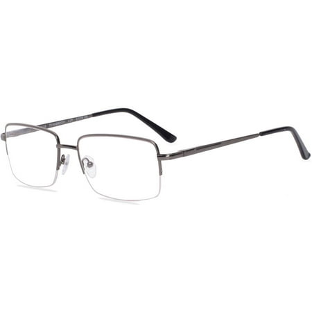 Wrangler Mens Prescription Glasses, W128 Gunmetal