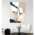 thumbnail image 3 of Giant Art 72x54 Diagramme I Fine Art Giant Canvas Print in Multi-Color, 3 of 3