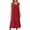 Red, variant on Jamicy Nightgowns for Women Square Neckline Long Sleeveless Solid Color Dress Night Gown Victorian Sleep Dress Soft Night Dress Ladies Sleepwear