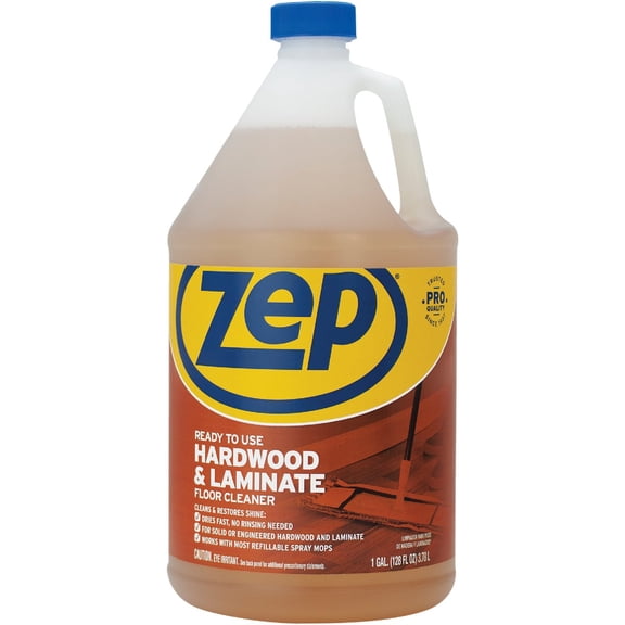 ZEP Hardwood & Laminate Floor Cleaner 128 Ounce Case of 4