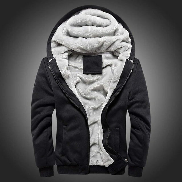 Men's Fashion Autumn And Winter Loose Casual Solid Color Jacket