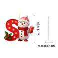 thumbnail image 3 of 26 Letters Christmas Tree Decoration Pendant Christmas Tree Ornaments DIY Christmas Ornaments Christmas Decoration Xmas Tree Hanging Decor, 3 of 6