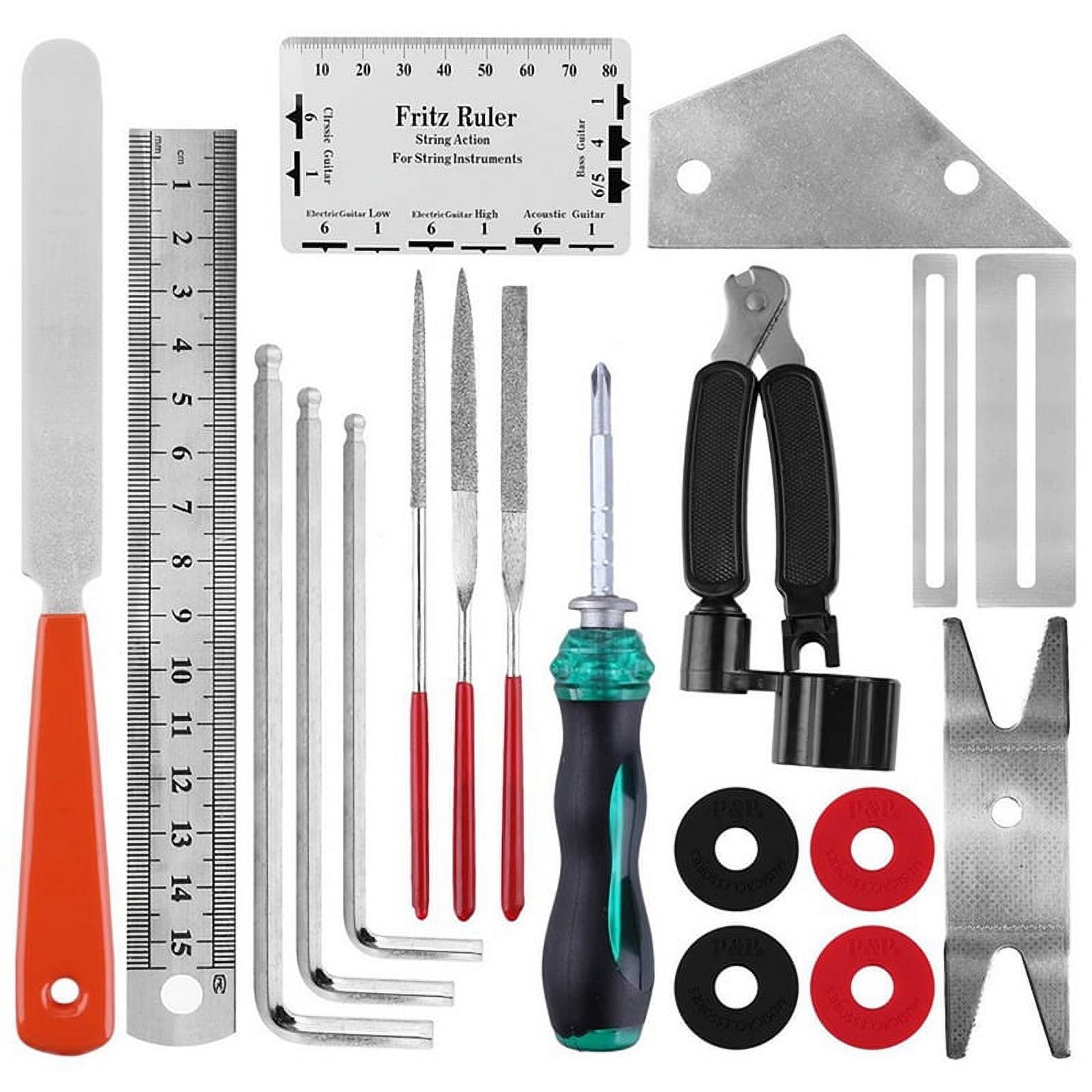 Luthier Guitar Care Kit Repair Maintenance Tools Full Set Guitar Tool Pliers