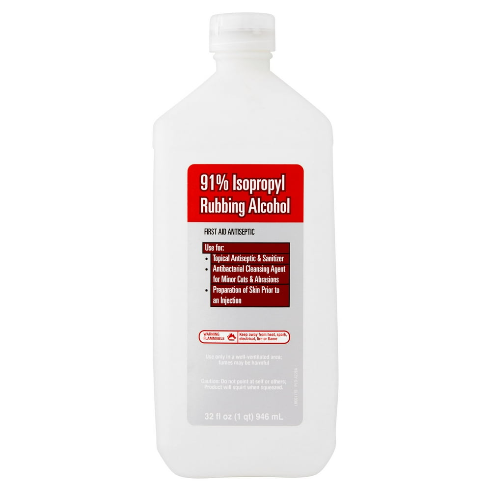 91 Isopropyl Rubbing Alcohol, 32 fl oz
