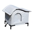 thumbnail image 4 of Flynix Maison pour Chat Maison Cachée Extérieure Rideau Isolé Coupe-Vent Imperméable Abri pour Animaux m, 4 of 9